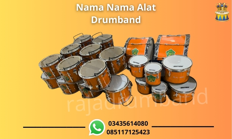 nama nama alat drumband