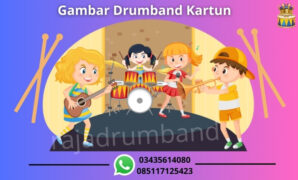gamabr drumband kartun