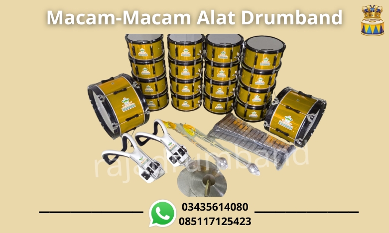 macam macam alat drumband