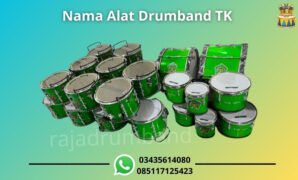 nama alat drumband tk