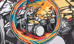 desain kaos drumband