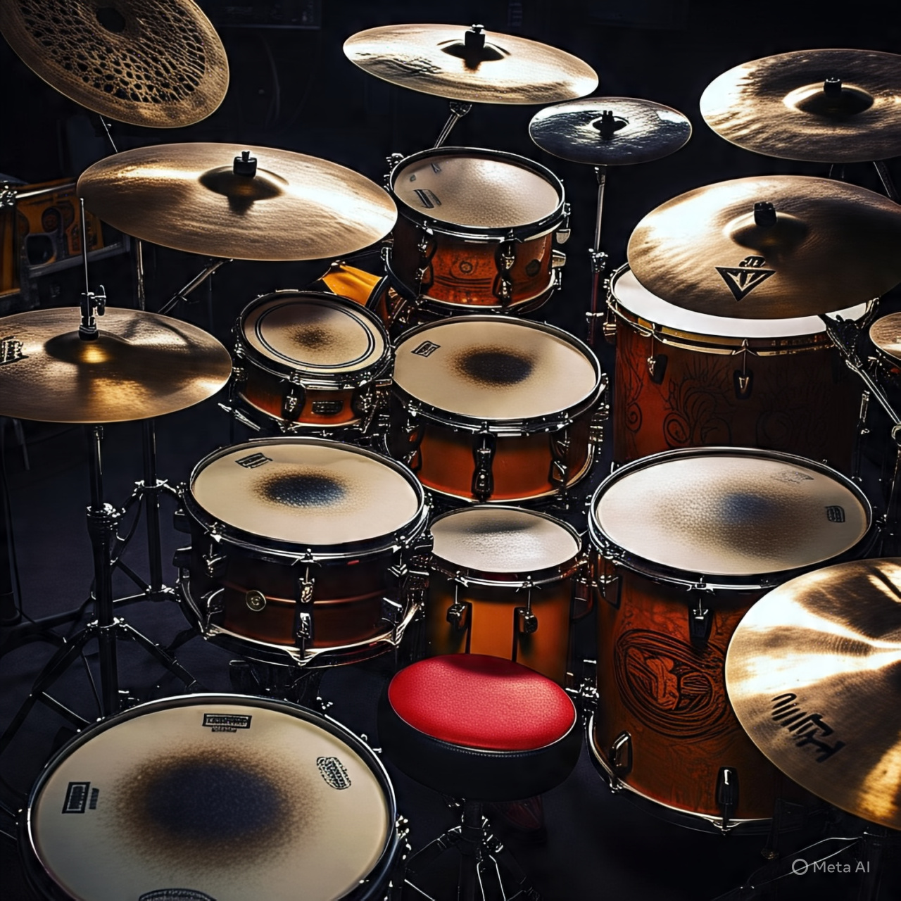 gambar alat musik drumband