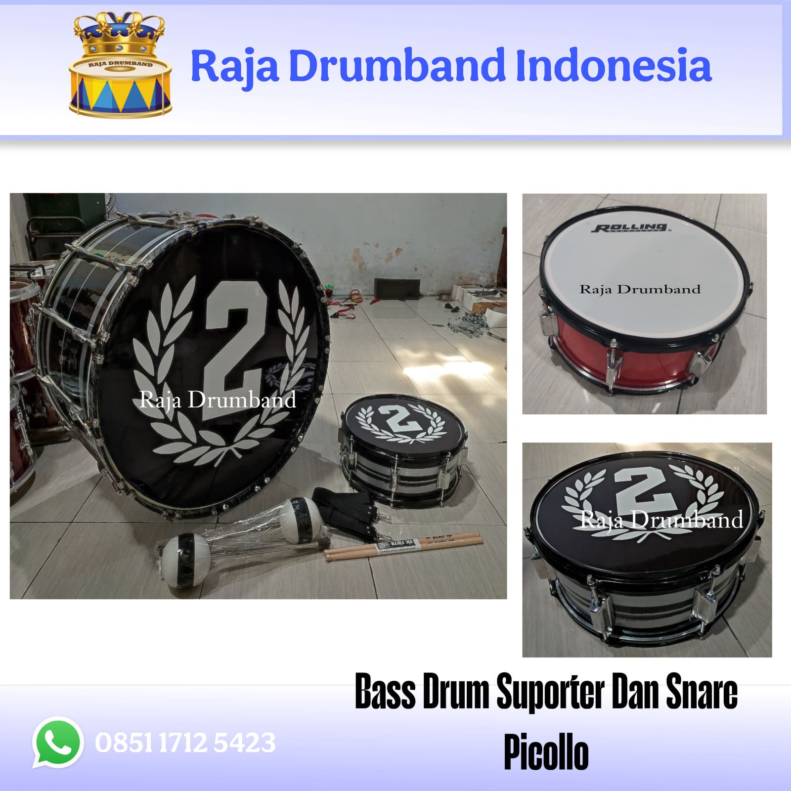 alat suporter raja drumband Snare Drum Suporter – Bikin Suara Menggelegar