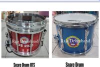 Perbedaan Snare Drum Hts dan Snare Drum Biasa