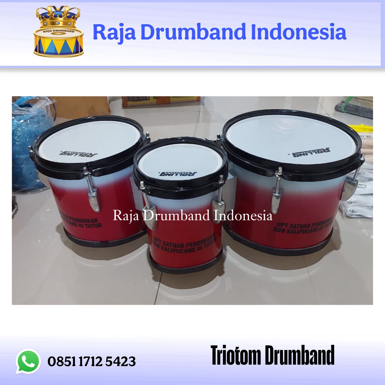 Alat Drumband Triotom