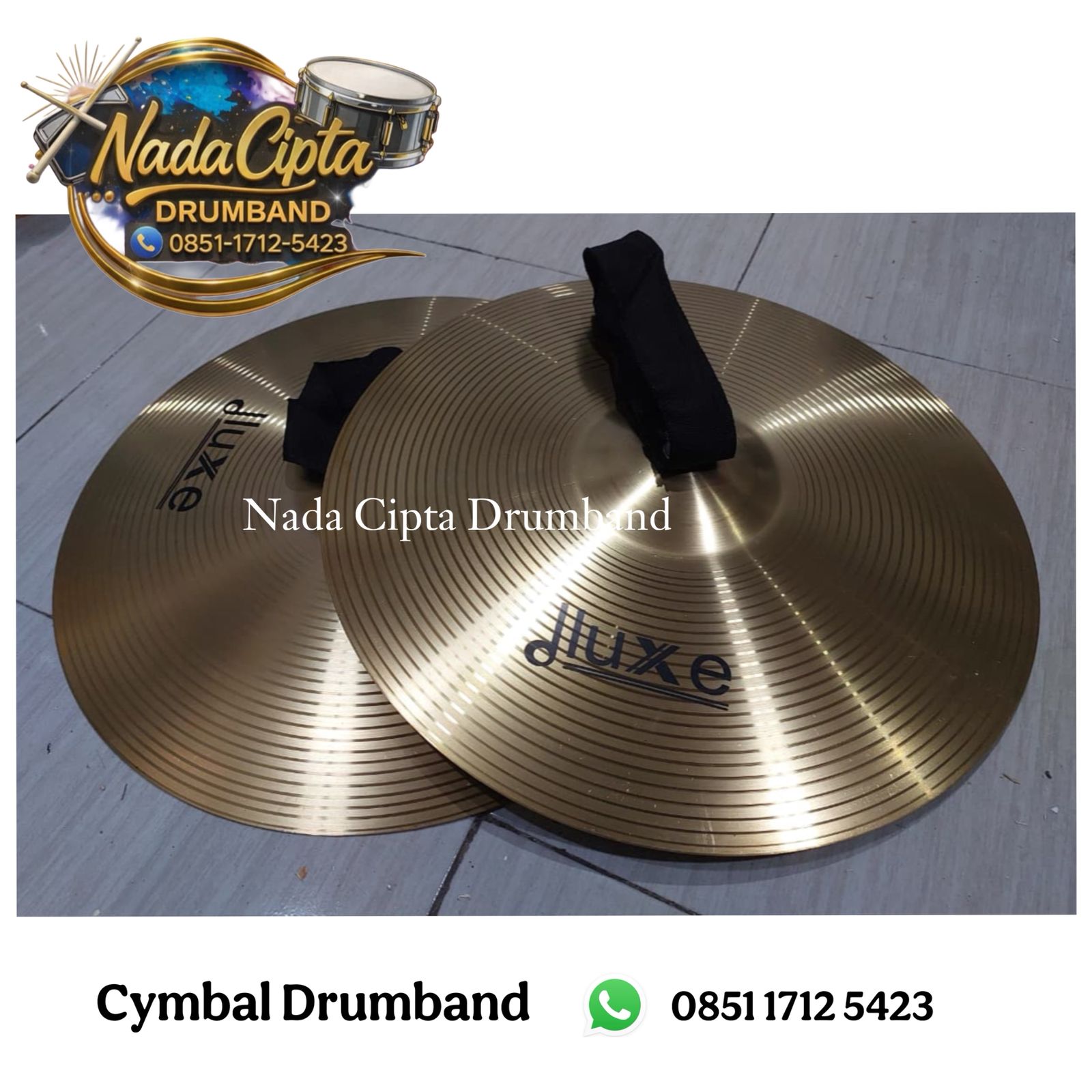 Cymbal Kuning Drumband