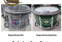 Perbedaan Snare Drum Semi dengan Semi
