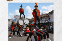 Atraksi Drumband Keren Bikin Penonton Merinding dan Tepuk Tangan!