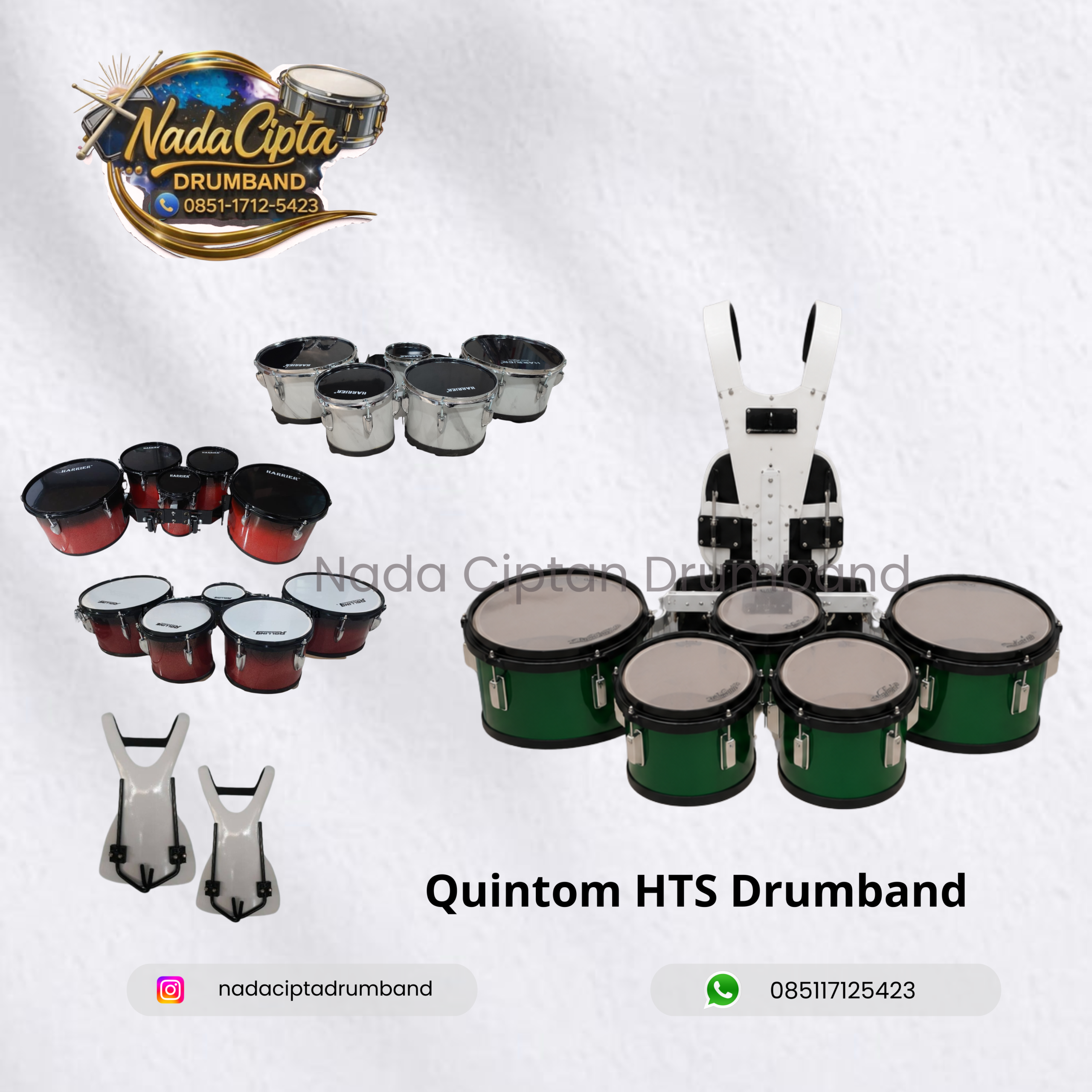 Quintom Drumband HTS, Instrumen Gahar yang Bikin Penampilan Marching Band Auto Jadi Pusat Perhatian!