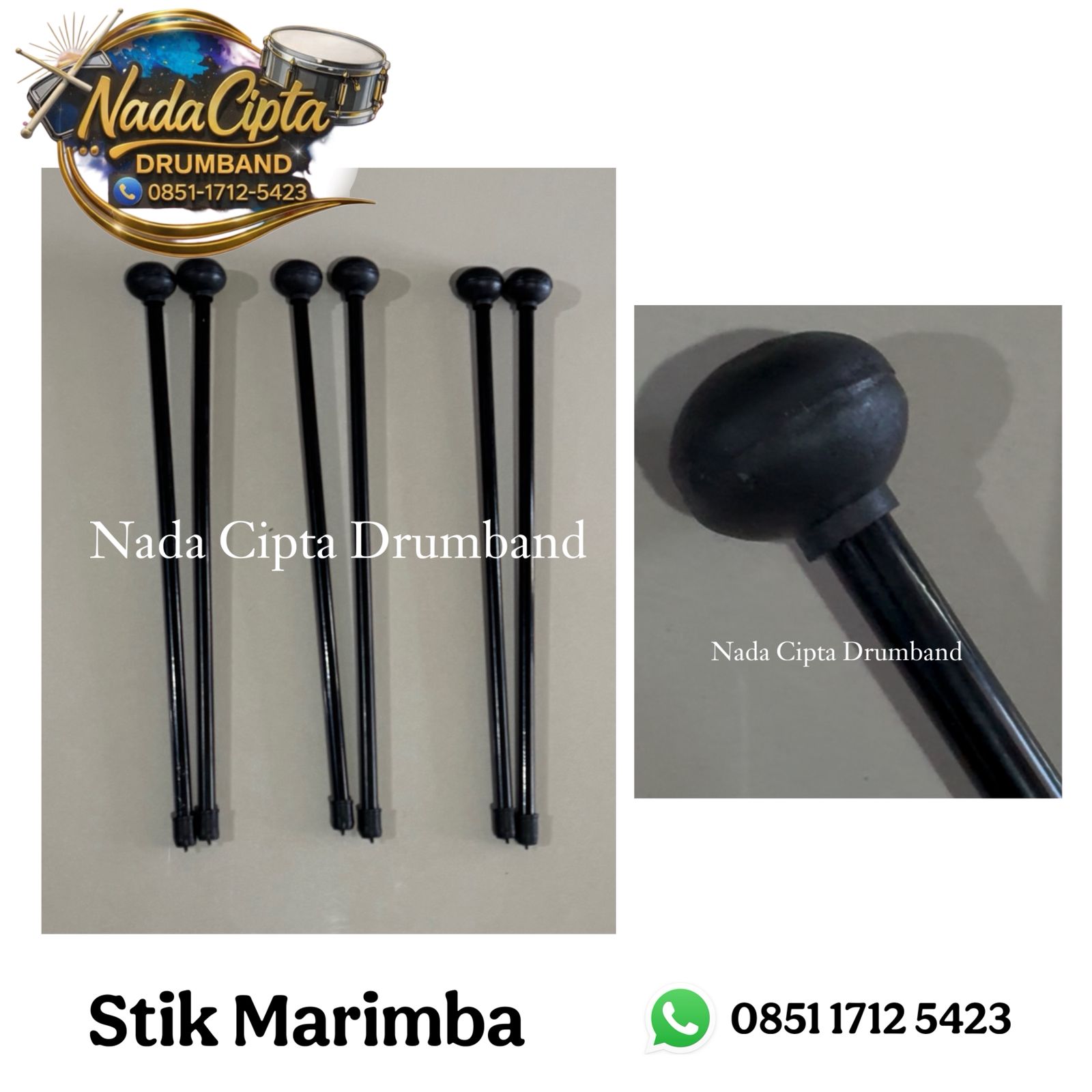 Stik Marimba Karet