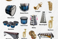 Nama Nama Alat Marchingband Lengkap Beserta Fungsi dan Jenisnya