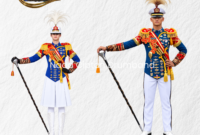 Mayoret Drumband Akmil Gaya Gagah Jadi Pusat Perhatian