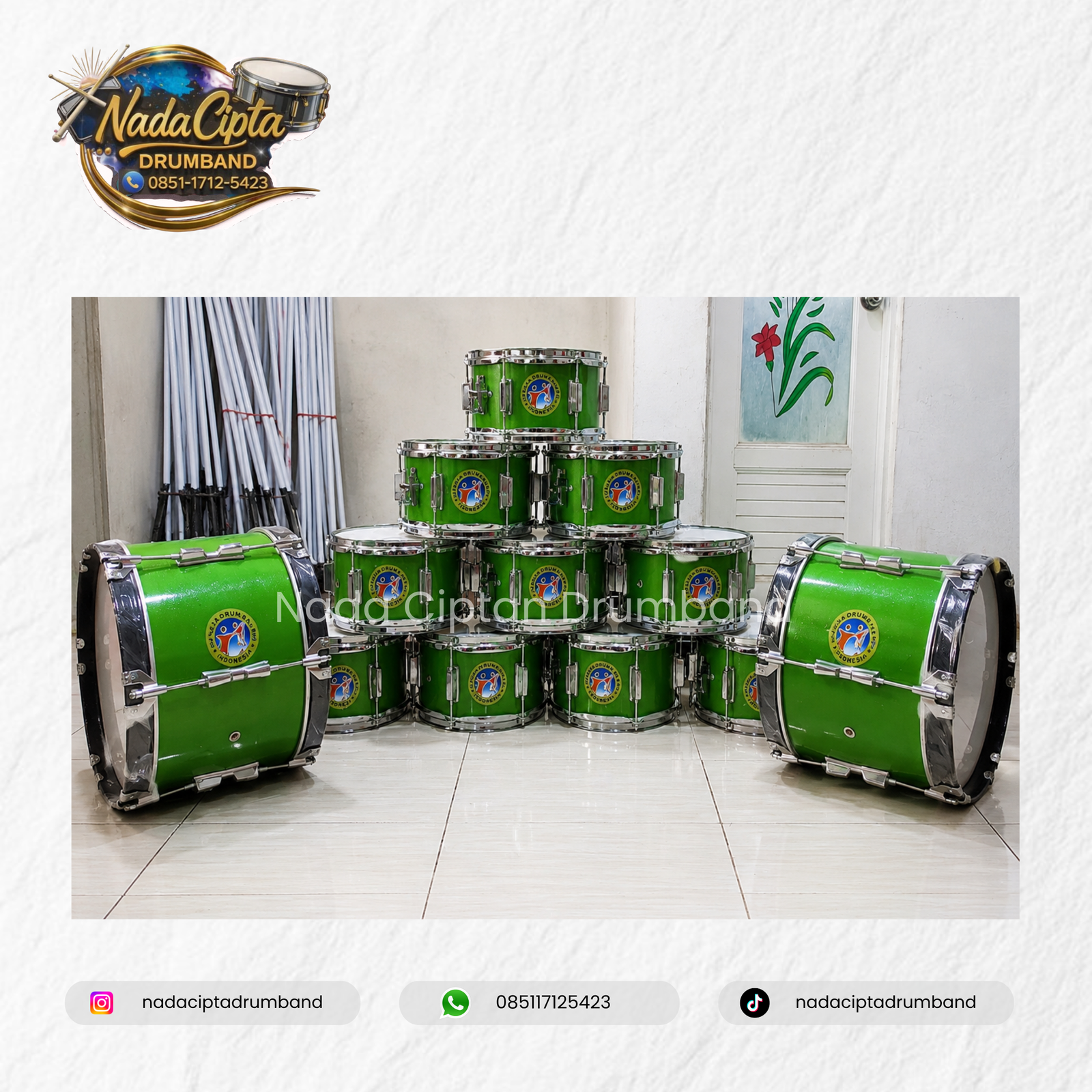 jual alat drumband lengkap