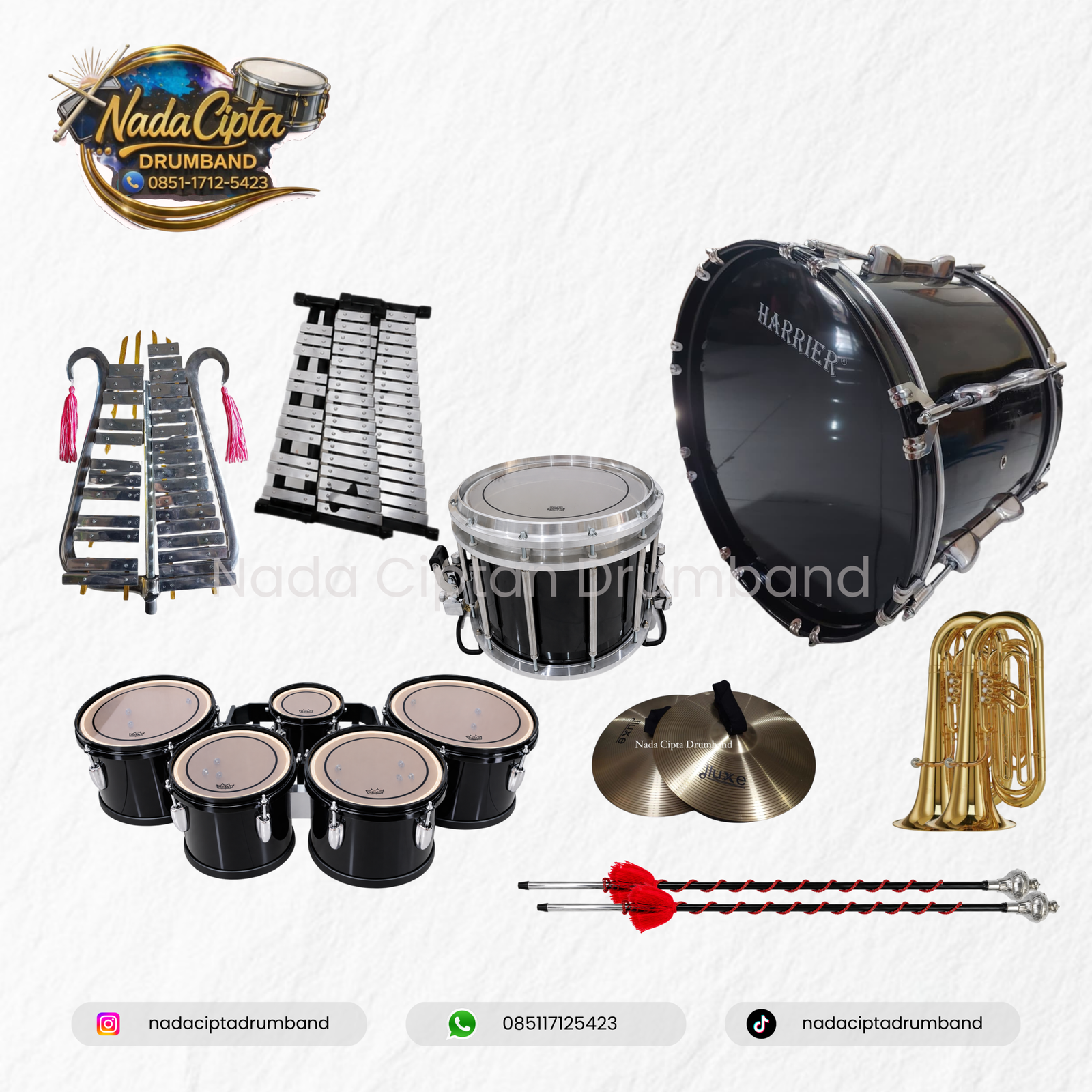 perlengkapan marchingband