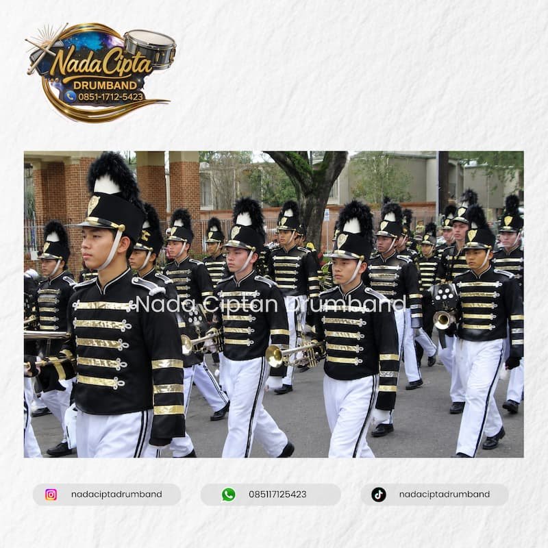 baju pasukan drumband