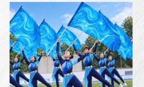 pasukan color guard bendera color guard