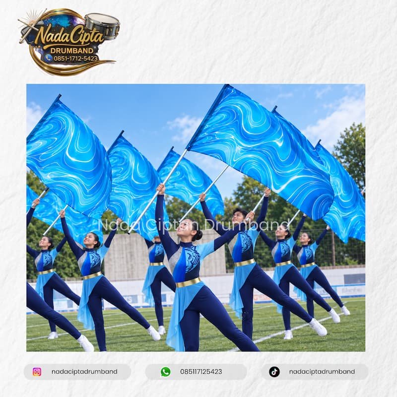 bendera color guard