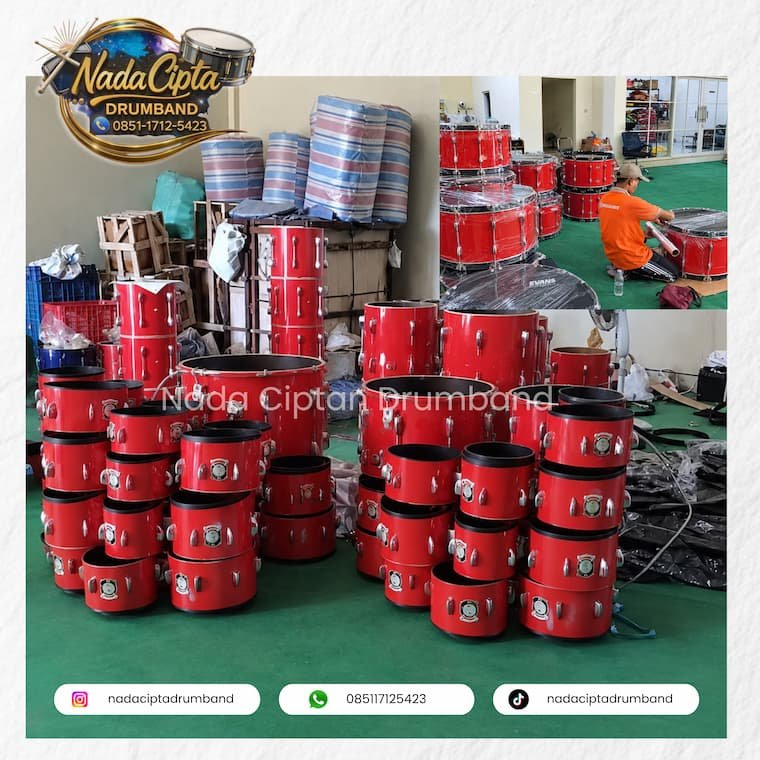 pengrajin alat drumband