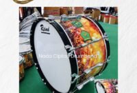 jual bass drum custom 