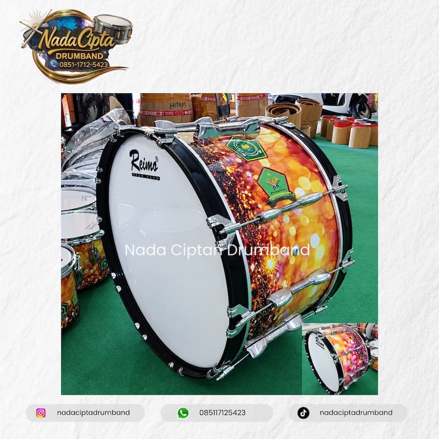 jual bass drum custom