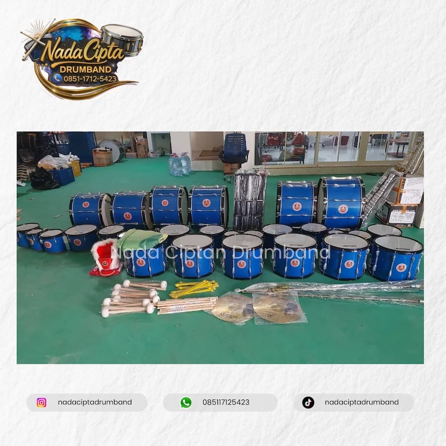 Jual 1 Set Alat Drumband Demak Lengkap